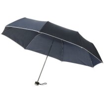 Paraguas elegante plegado en 3 secciones personalizado azul marino Paraguas elegante plegado en 3 secciones personalizado azul marino