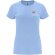 Camiseta manga corta mujer Capri Roly 100% algodón 170 g/m² Azul celeste detalle 21