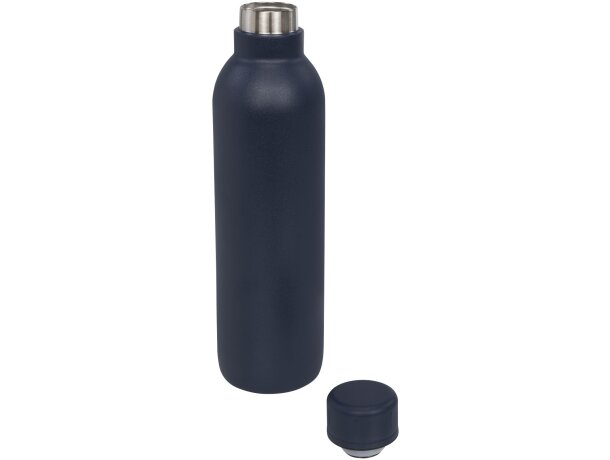 Botella de 510 ml con aislamiento de cobre al vacío Thor Azul detalle 33