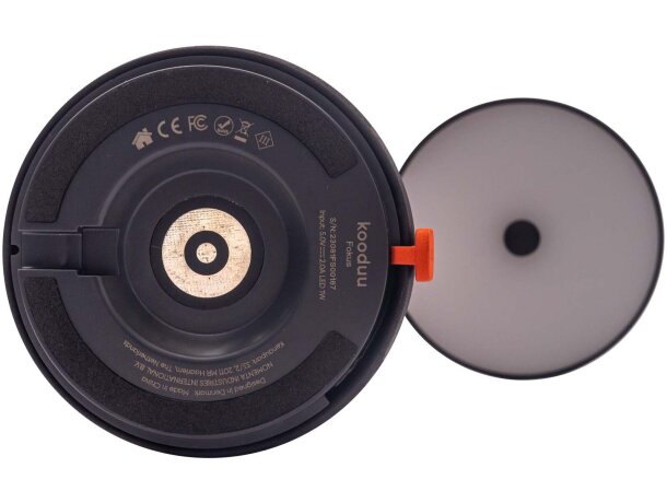 Lámpara portátil Kooduu Fokus recargable 4000 mAh Antracita detalle 4