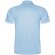 Polo deportivo manga corta infantil Monzha Roly transpirable Azul celeste detalle 11
