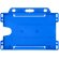 Porta credencial original de formato horizontal pp Azul detalle 5