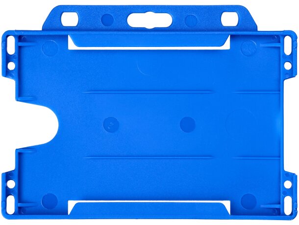 Porta credenciales plástico Vega Azul detalle 5