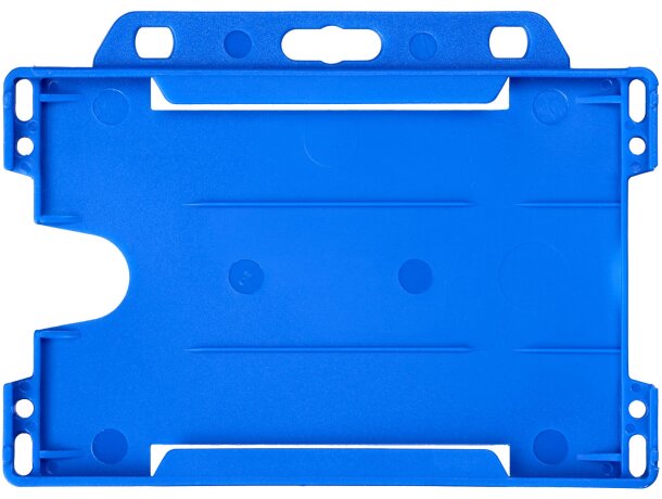 Porta credencial original de formato horizontal pp Azul detalle 5