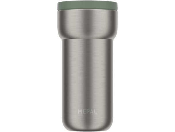 Taza térmica acero inoxidable Mepal Ellipse 375ml hermética Verde detalle 2