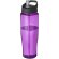 H2O Active® Tempo Bidón deportivo con tapa con boquilla de 700 ml Morado/negro intenso