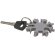 Multiherramienta Task de acero inoxidable con 8 funciones Plateado detalle 4