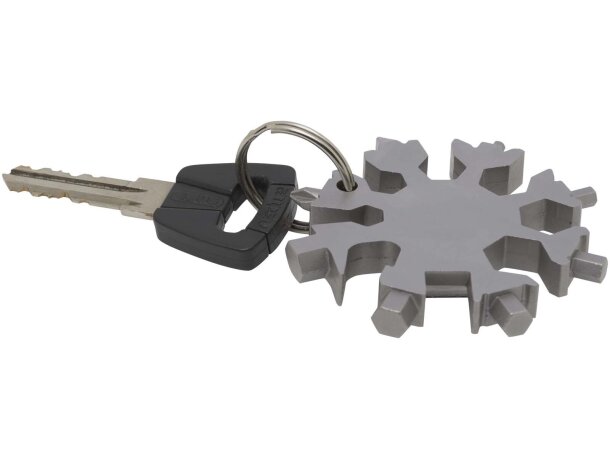 Multiherramienta Task de acero inoxidable con 8 funciones Plateado detalle 4