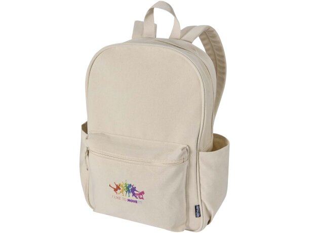 Mochila urbana Recanvas para portátil con materiales reciclados detalle 11