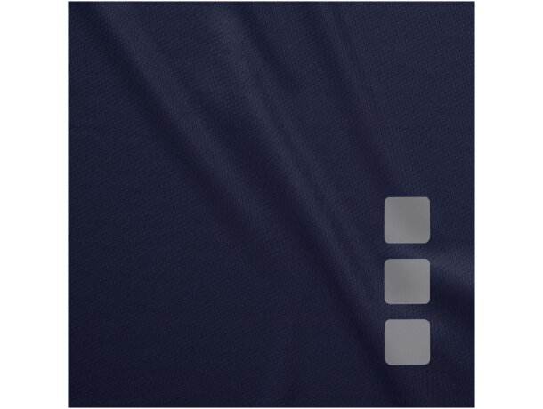 Camiseta de manga corta unisex niagara de Elevate 135 gr Azul marino detalle 23