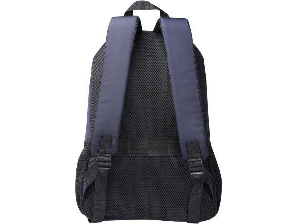 Mochila portátil 15 pulgadas Trend Plus con certificado GRS Azul marino detalle 10