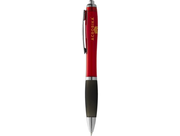 Bolígrafo con agarre en tinta negra economico