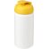 Baseline™ Plus Bidón deportivo con Tapa Flip de 500 ml con asa Blanco/amarillo