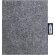 Bolsa tote de fieltro reciclado certificado GRS Felta Gris medio detalle 5