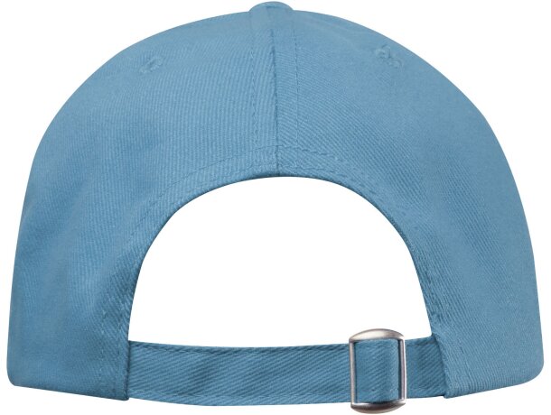 Gorra eco-amigable de 6 paneles grs reciclada Azul nxt detalle 9