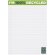 Libreta A5 de papel reciclado Desk-Mate® Blanco detalle 2