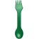 Cuchara, tenedor y cuchillo 3 en 1 Epsy Verde detalle 9