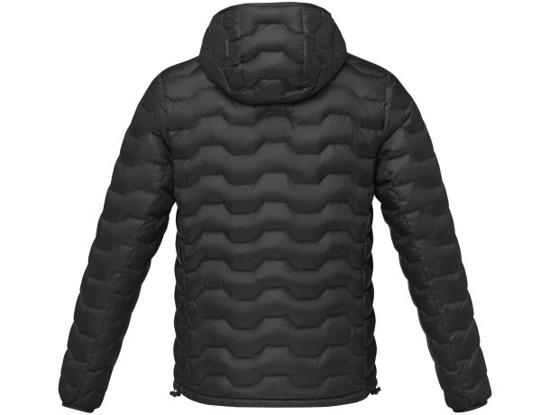 Chaqueta aislante reciclada certificada GRS Petalite hombre Negro intenso detalle 19
