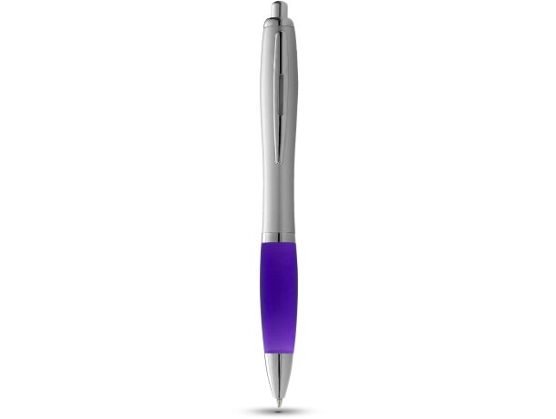 Bolígrafo con grip de colores merchandising
