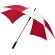 Paraguas automático  de 23" con puño plástico rojo/blanco