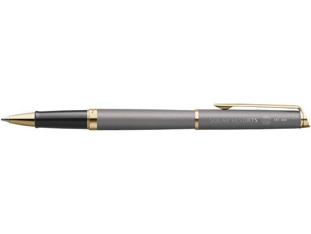 Rollerball Waterman Hemisphere con acabado lacado metalizado Gris detalle 6