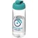 Bidón deportivo con tapa Flip de 600 ml H2O Active® Octave Tritan™ Transparente claro/azul aqua detalle 29