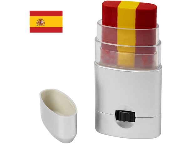 Pintura corporal Velox Rojo/blanco/rojo detalle 39