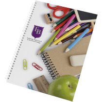Libreta wire-o personalizada A4 tapa dura 80 hojas 80g FSC