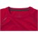 Camiseta técnica Quebec de manga corta blanca detalles de color de mujer Rojo/antracita detalle 4