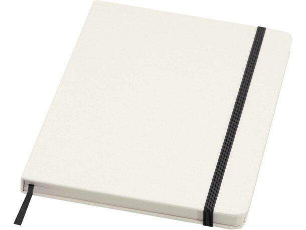 Libreta reciclada A5 con páginas rayadas Bass Rojo detalle 20