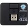 Hub USB Gaia de 4 puertos con plástico ABS reciclado Negro intenso detalle 3