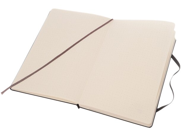 Libreta tapa dura punteada Classic con certificación FSC Negro intenso detalle 5