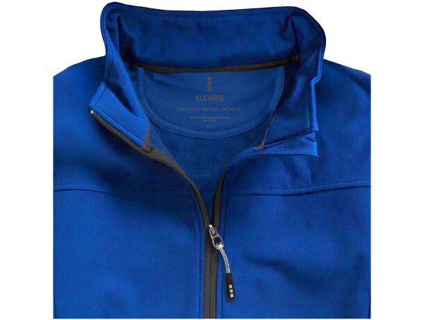 Chaqueta softshell mujer Langley corte entallado impermeable Azul detalle 14