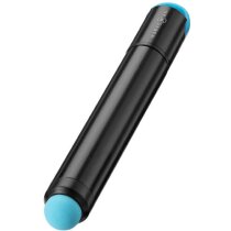 Stylus y soporte en aluminio personalizado negro intenso Stylus y soporte en aluminio personalizado negro intenso