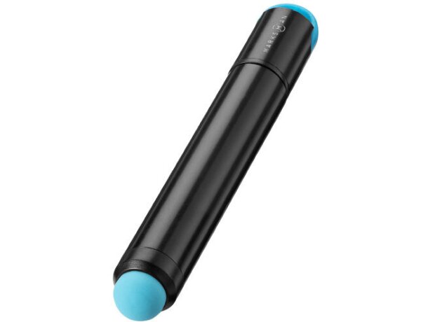 Stylus y soporte en aluminio personalizado negro intenso Stylus y soporte en aluminio personalizado negro intenso