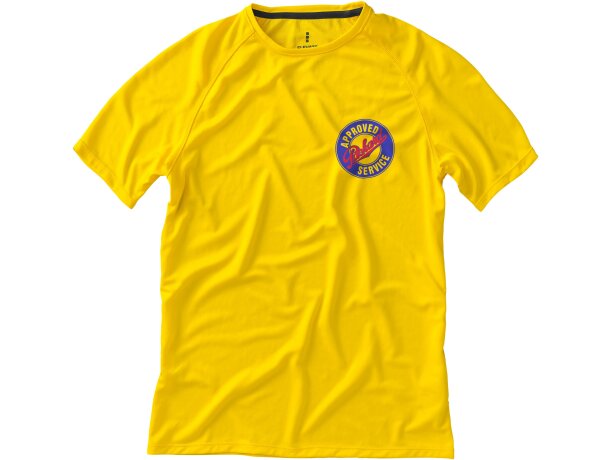 Camiseta de manga corta unisex niagara de Elevate 135 gr para empresas