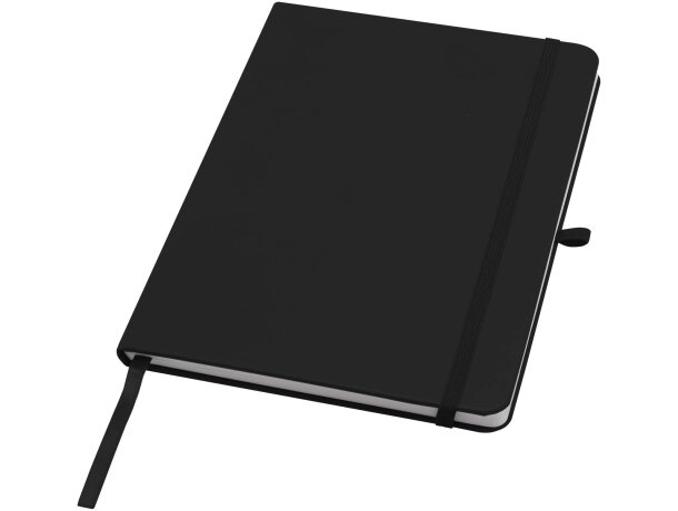 Libreta A5 Teak con tapa dura de tacto suave reciclado Azul real detalle 30
