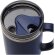 Vaso térmico con pajita Melbourne 1200ml acero reciclado Azul marino detalle 35