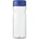 H2O Active® Base Bidón deportivo con tapa de rosca de 650 ml Transparente/azul detalle 10