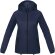 Chaqueta ligera impermeable mujer Dinlas con capucha enrollable Azul marino detalle 14