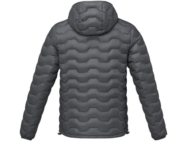 Chaqueta aislante reciclada certificada GRS Petalite hombre Gris tormenta detalle 11