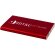 Batería externa Pep 4000 mAh aluminio reciclado certificado RCS Rojo detalle 8