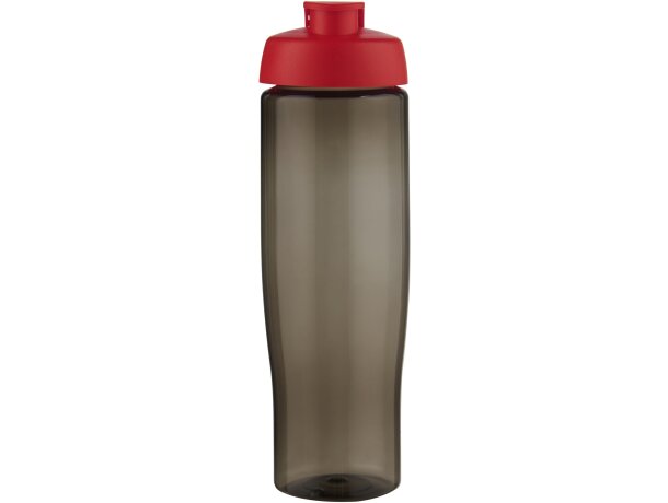 Bidón deportivo con tapa Flip de 700 ml H2O Active® Eco Tempo Rojo/carbón detalle 14