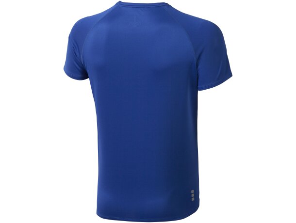 Camiseta ténica Niagara de Elevate 135 gr personalizada azul