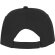 Gorra personalizable de 5 paneles con detalle de ribete Negro intenso detalle 32