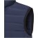 Chaleco aislamiento plumón reciclado hombre Caltha Azul marino detalle 4