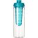 H2O Active® Vibe Bidón e infusor con tapa Flip de 850 ml Transparente/azul aqua detalle 12