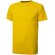Camiseta de manga corta unisex niagara de Elevate 135 gr Amarillo