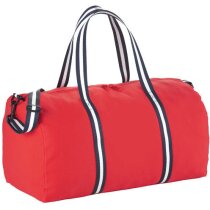 Bolsa de Viaje de Algodón "duffel" personalizada roja