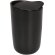 Vaso de cerámica de doble pared de 410 ml Mysa Negro intenso detalle 6
